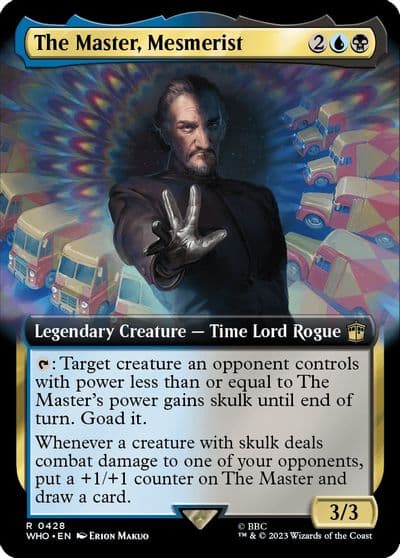 The Master Mesmerist Extended Art Universes Beyond: Doctor Who Magic card