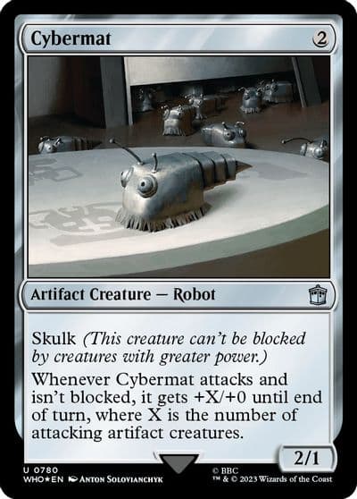 Cybermat Surge Foil Universes Beyond: Doctor Who Magic card
