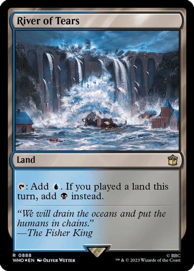 River of Tears Surge Foil Universes Beyond: Doctor Who Magic card
