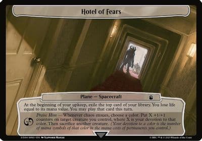 Hotel of Fears Planechase: Universes Beyond: Doctor Who Magic card