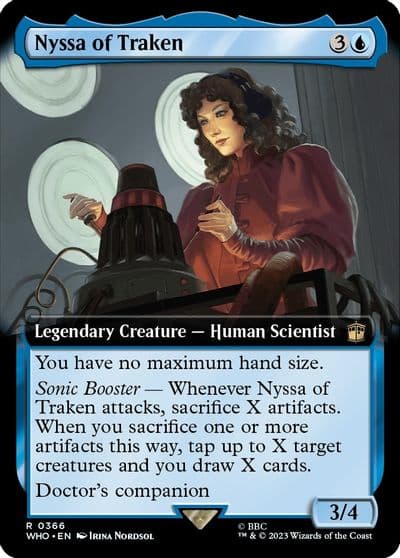 Nyssa of Traken Extended Art Universes Beyond: Doctor Who Magic card