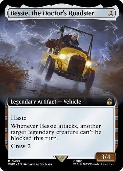 Bessie the Doctors Roadster Extended Art Universes Beyond: Doctor Who Magic card