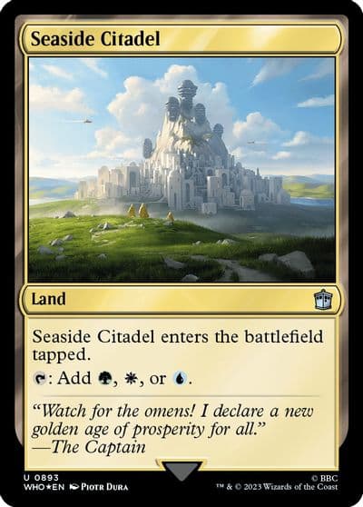 Seaside Citadel Surge Foil Universes Beyond: Doctor Who Magic card