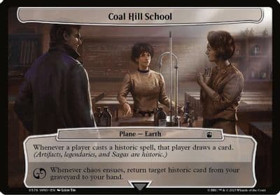 Coal Hill School Planechase: Universes Beyond: Doctor Who Magic card