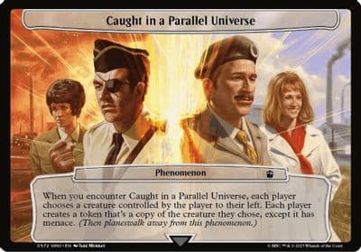 Caught in a Parallel Universe Planechase: Universes Beyond: Doctor Who Magic card
