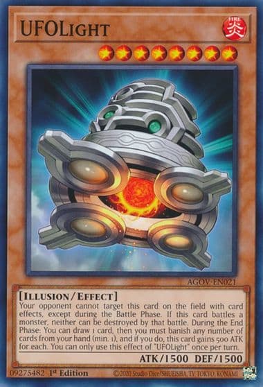UFOLight Age of Overlord Yu-Gi-Oh! card