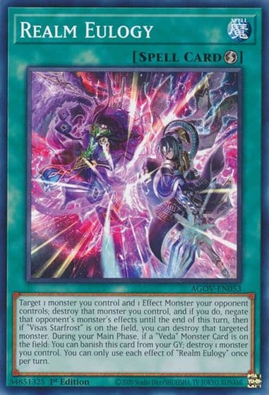Realm Eulogy Age of Overlord Yu-Gi-Oh! card