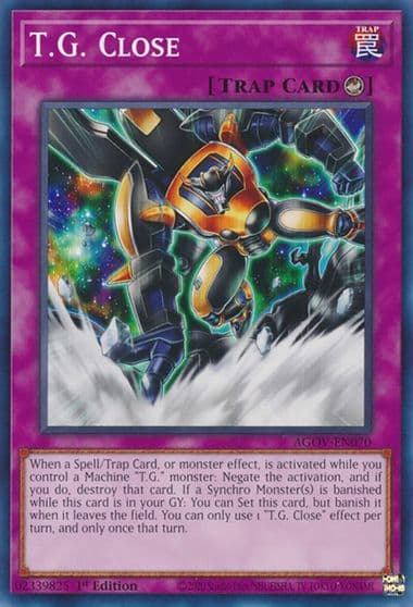 TG Close Age of Overlord Yu-Gi-Oh! card