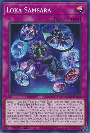 Loka Samsara Age of Overlord Yu-Gi-Oh! card