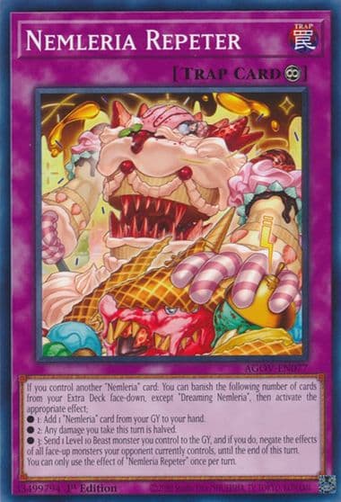 Nemleria Repeter Age of Overlord Yu-Gi-Oh! card
