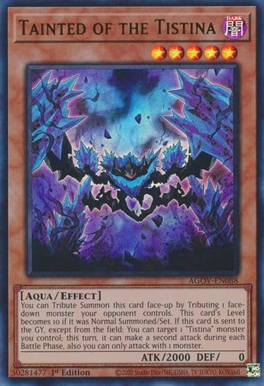 Tainted of the Tistina Age of Overlord Yu-Gi-Oh! card