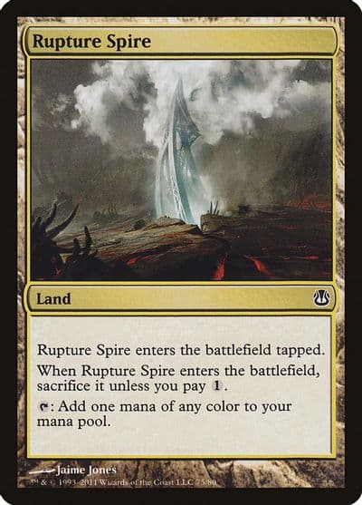 Rupture Spire Duel Decks: Ajani vs. Nicol Bolas Magic card
