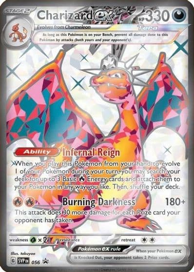 Charizard ex - 056 SV: Scarlet & Violet Promo Cards Pokemon card