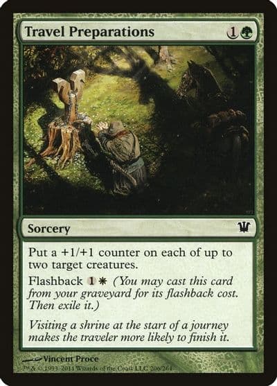 Travel Preparations Innistrad Magic card
