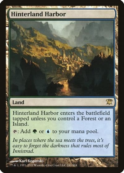 Hinterland Harbor Innistrad Magic card