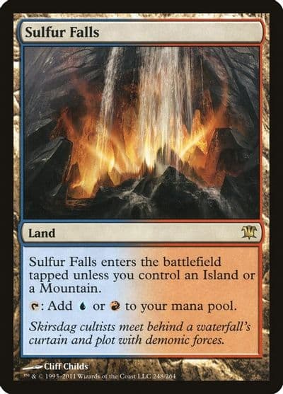 Sulfur Falls Innistrad Magic card