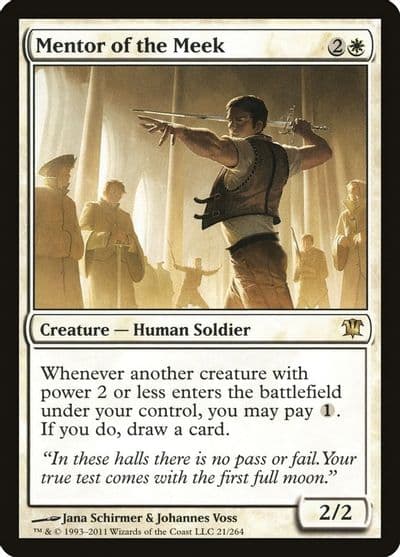 Mentor of the Meek Innistrad Magic card