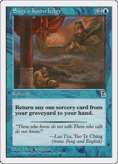 Sages Knowledge Portal Three Kingdoms Magic card