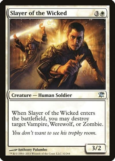 Slayer of the Wicked Innistrad Magic card