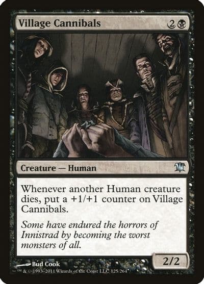 Village Cannibals Innistrad Magic card