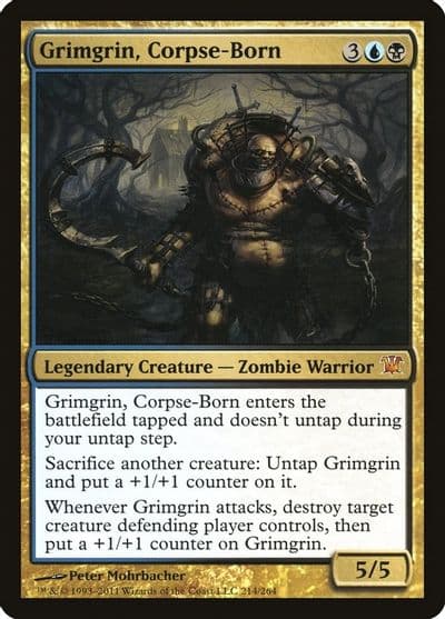 Grimgrin Corpse Born Innistrad Magic card