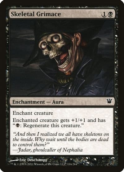 Skeletal Grimace Innistrad Magic card