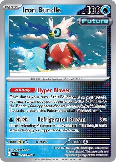 Iron Bundle SV04: Paradox Rift Pokemon card
