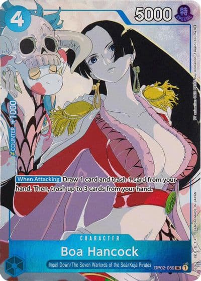 Boa Hancock Gift Collection 2023 One Piece Promotion Cards One Piece card