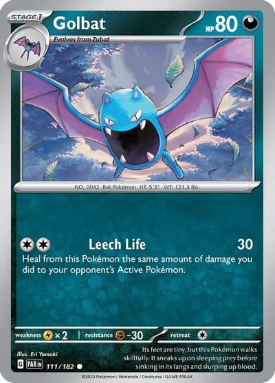 Golbat SV04: Paradox Rift Pokemon card