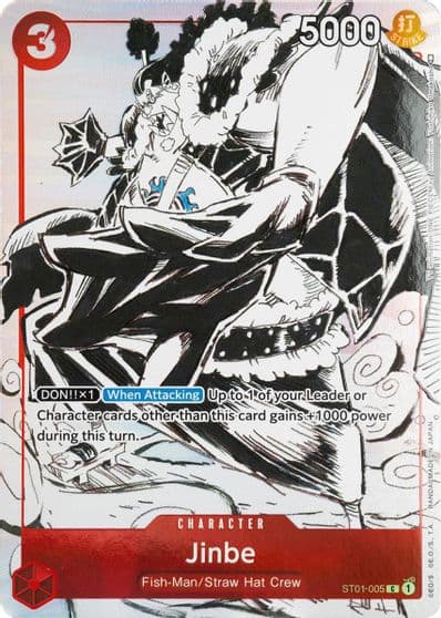 Jinbe Gift Collection 2023 One Piece Promotion Cards One Piece card