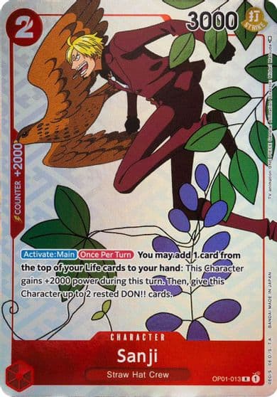 Sanji Gift Collection 2023 One Piece Promotion Cards One Piece card