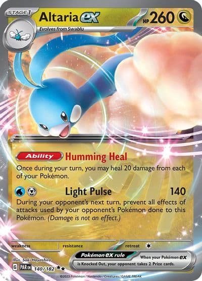 Altaria ex SV04: Paradox Rift Pokemon card