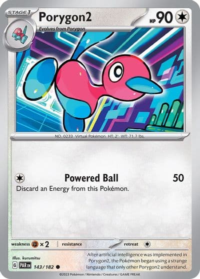 Porygon2 SV04: Paradox Rift Pokemon card
