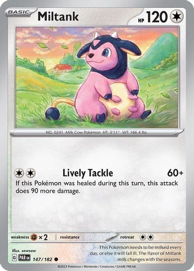Miltank SV04: Paradox Rift Pokemon card