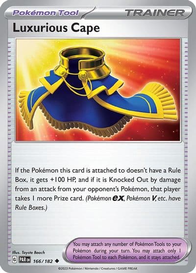 Luxurious Cape SV04: Paradox Rift Pokemon card