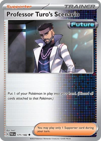 Professor Turo's Scenario SV04: Paradox Rift Pokemon card