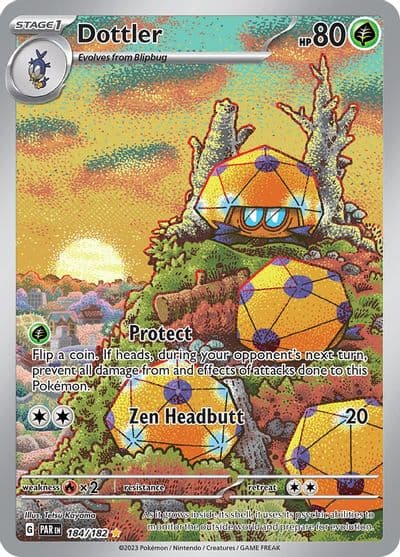 Dottler SV04: Paradox Rift Pokemon card