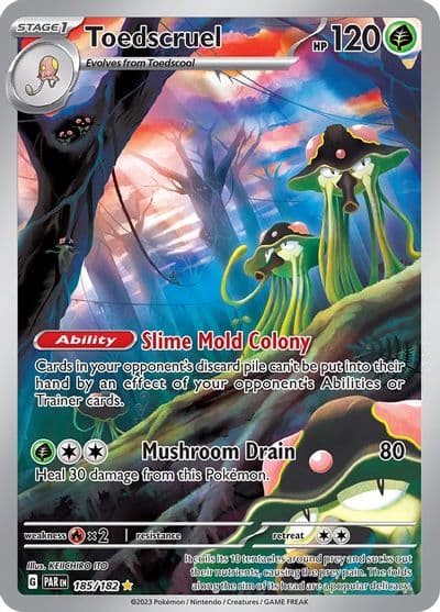 Toedscruel SV04: Paradox Rift Pokemon card