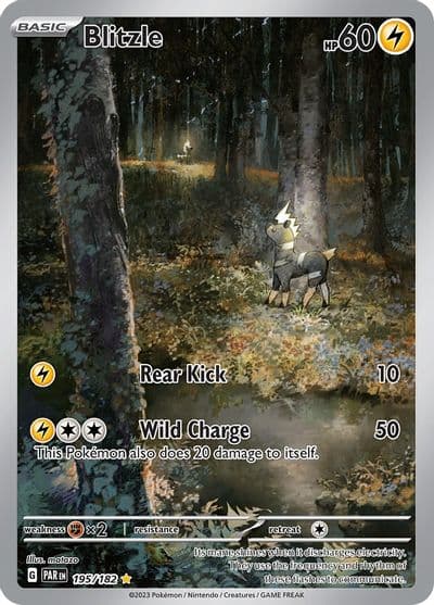 Blitzle SV04: Paradox Rift Pokemon card