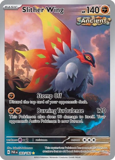 Slither Wing SV04: Paradox Rift Pokemon card