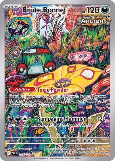 Brute Bonnet SV04: Paradox Rift Pokemon card
