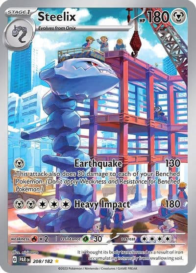 Steelix SV04: Paradox Rift Pokemon card