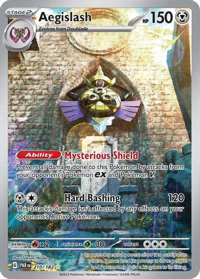 Aegislash SV04: Paradox Rift Pokemon card