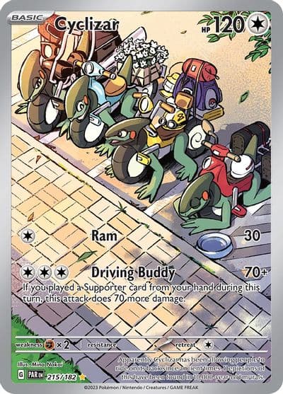 Cyclizar SV04: Paradox Rift Pokemon card