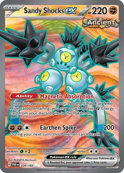 Sandy Shocks ex SV04: Paradox Rift Pokemon card