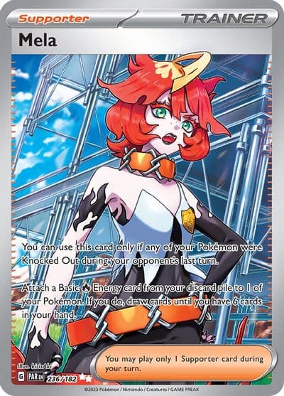 Mela SV04: Paradox Rift Pokemon card