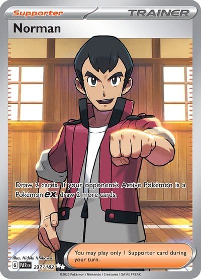 Norman SV04: Paradox Rift Pokemon card