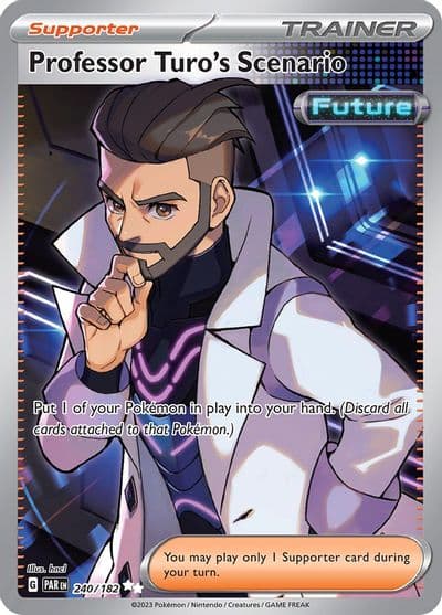 Professor Turo's Scenario SV04: Paradox Rift Pokemon card