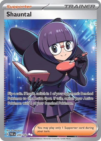 Shauntal SV04: Paradox Rift Pokemon card