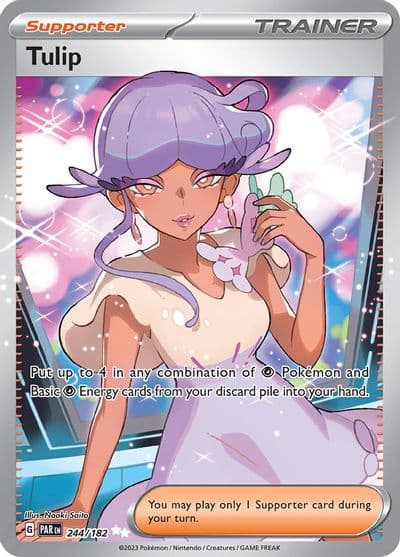 Tulip SV04: Paradox Rift Pokemon card